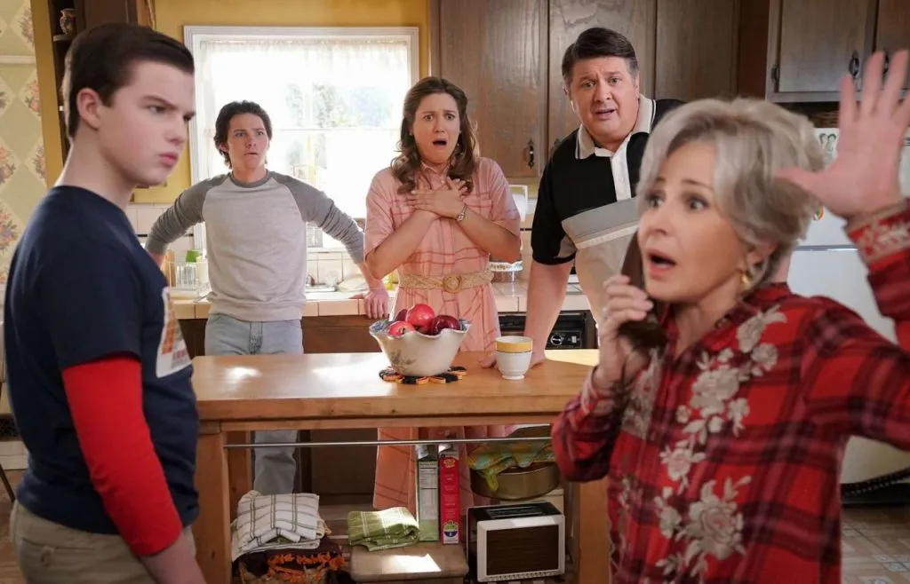 La famille Cooper dans Young Sheldon saison 7