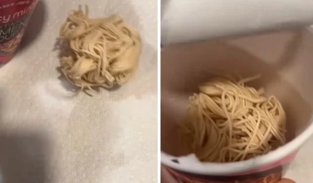 Il cliente si è “riscaldato” dopo che la tazza di ramen di Trader Joe è appena piena