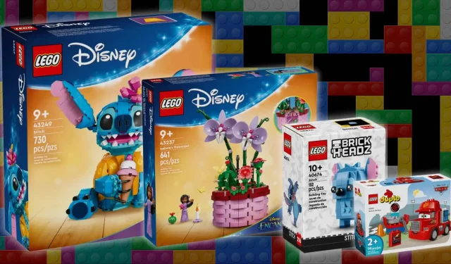 Nuovi set LEGO Disney ora disponibili per i fan Disney