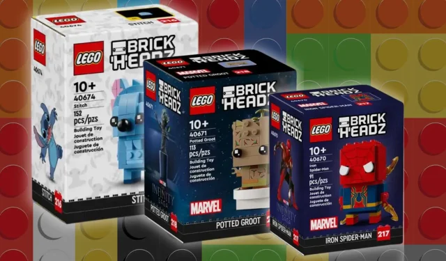 Wydano nowe zestawy LEGO BrickHeadz: Spider-Man, Sonic i nie tylko