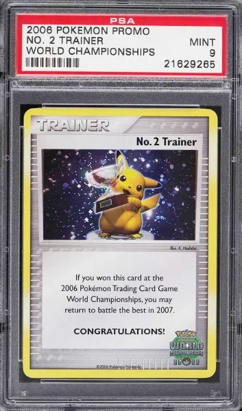 Pokemon World Championships Promo Nr. 2 Trainer