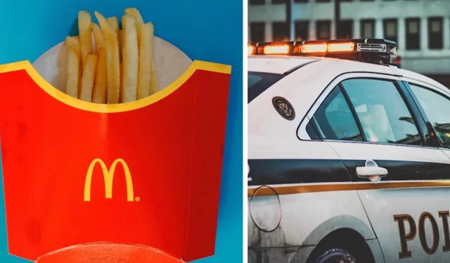 “Turba irada” de caminhoneiros briga com a polícia por causa das batatas fritas do McDonald’s