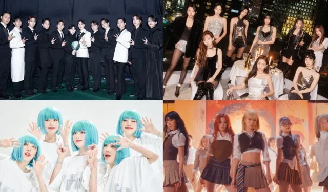 8+ grupos de K-pop mais populares em março de 2024 – Quem está em primeiro lugar na lista?