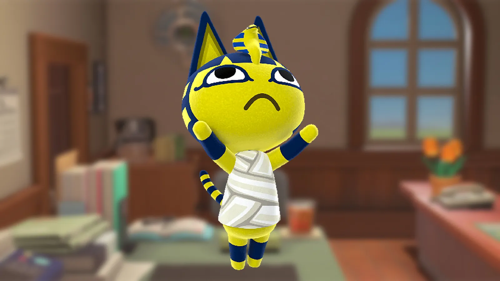 Ankha dans Animal Crossing New Horizons