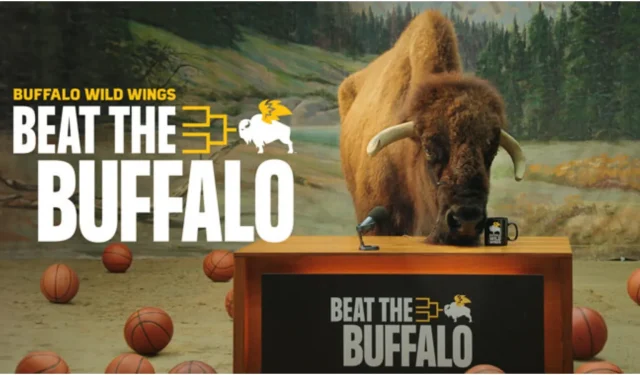 Buffalo Wild Wings obtient de vrais buffles pour le défi bizarre de March Madness