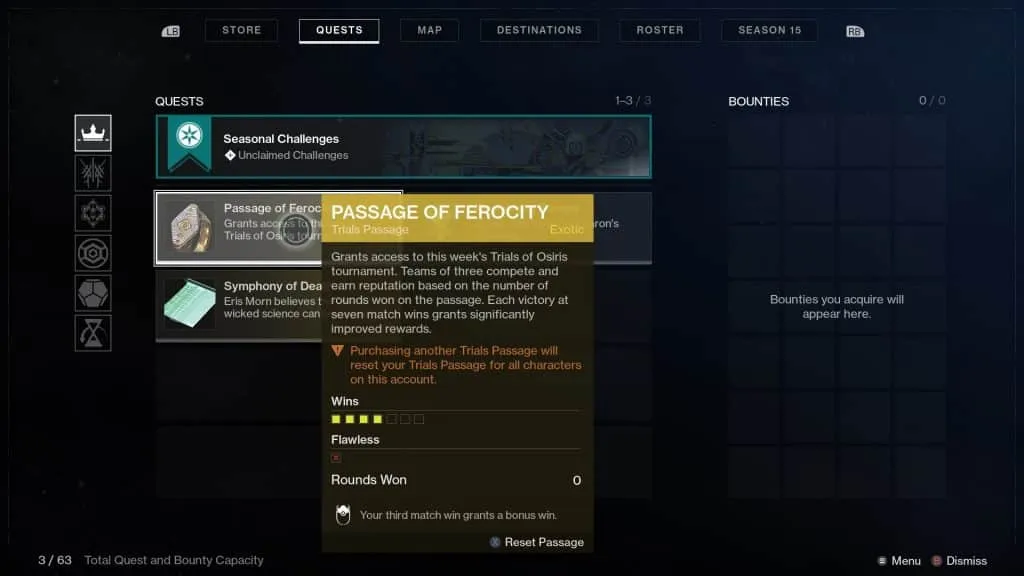 Destiny 2 Próby Świętego Ozyrysa 14 Ekran dostawcy 2