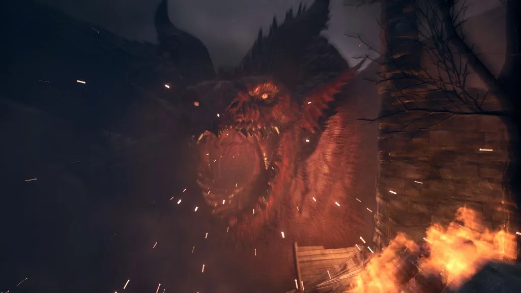 Una captura de pantalla del juego Dragon's Dogma 2.
