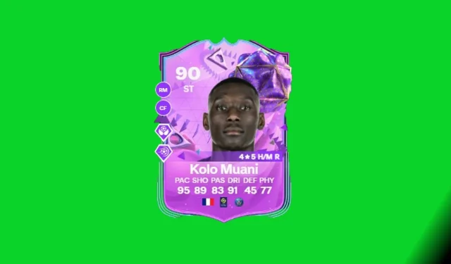 EA FC 24: Como completar o desafio Ultimate Birthday Kolo Muani Objectives