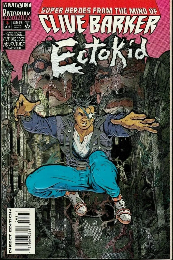 La couverture du numéro 1 d'Ectokid.