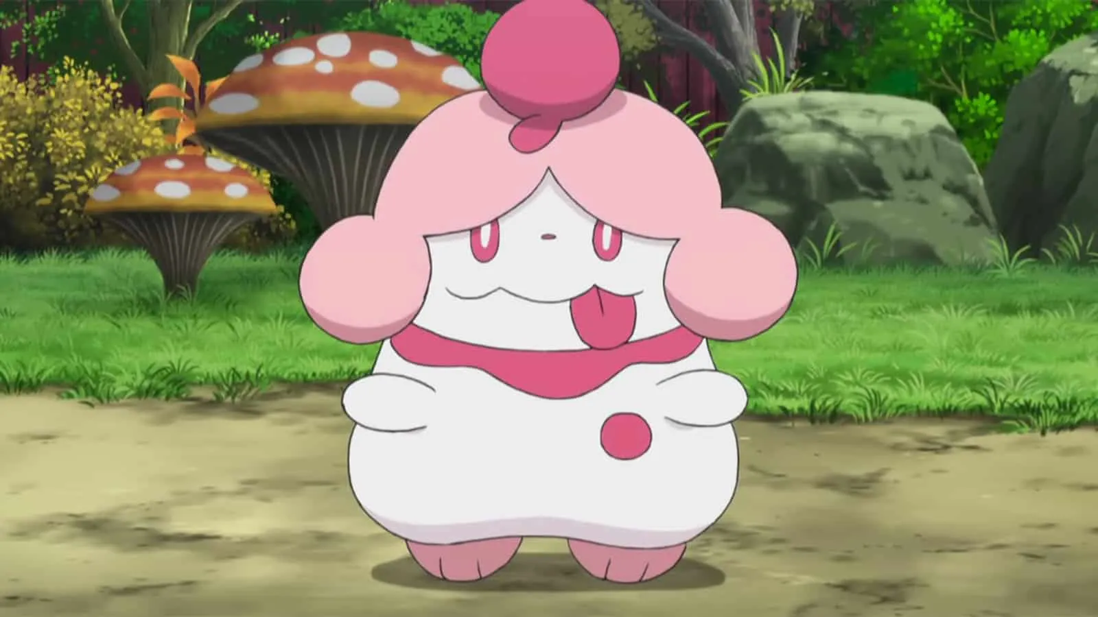 Il Pokemon Slurpuff di tipo Fata