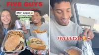 Five Guys-Kunden teilen einen „genialen“ Trick, um 2 Burger zum Preis von 1 zu bekommen