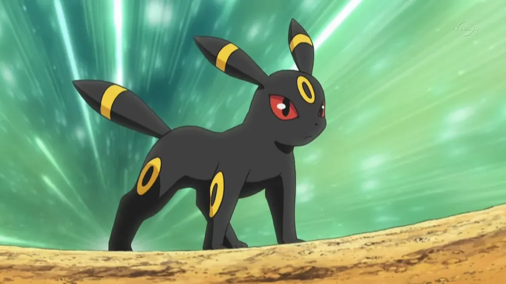 Une image d'Umbreon de l'anime Pokémon