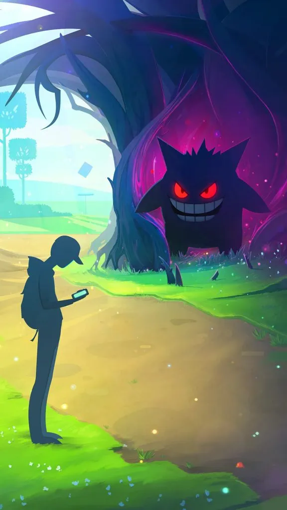 Pokemon Go schermata di caricamento Halloween 2016