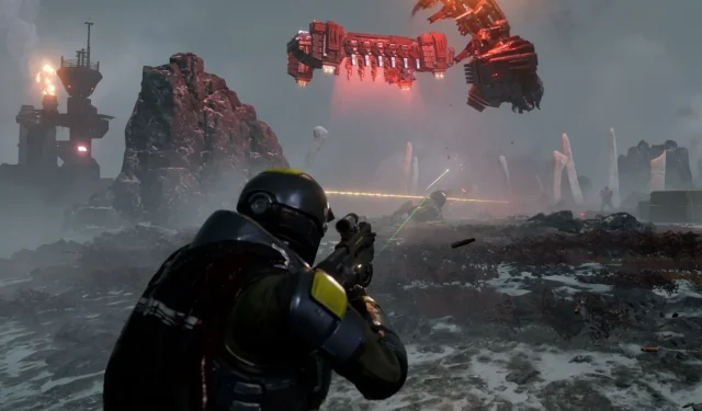 La fuite de Helldivers 2 montre un gameplay Warthog de style Halo à venir