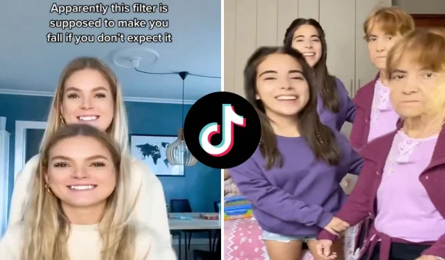 Como obter o filtro de ‘queda’ viral no TikTok