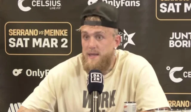 Jake Paul répond à l’appel de combat d’un ancien champion de l’UFC alors qu’il est ouvert au choc du MMA