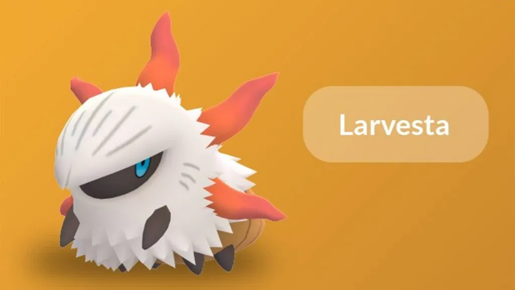 Larvesta em Pokémon Go