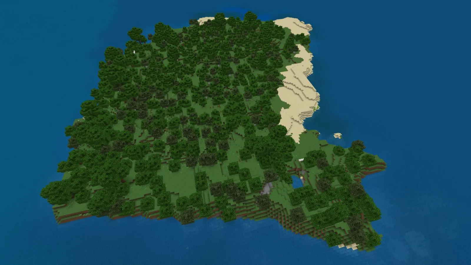 Minecraft의 외로운 섬 씨앗