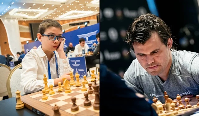 10-Jähriger nach Sieg über Magnus Carlsen als „Messi des Schachs“ gefeiert