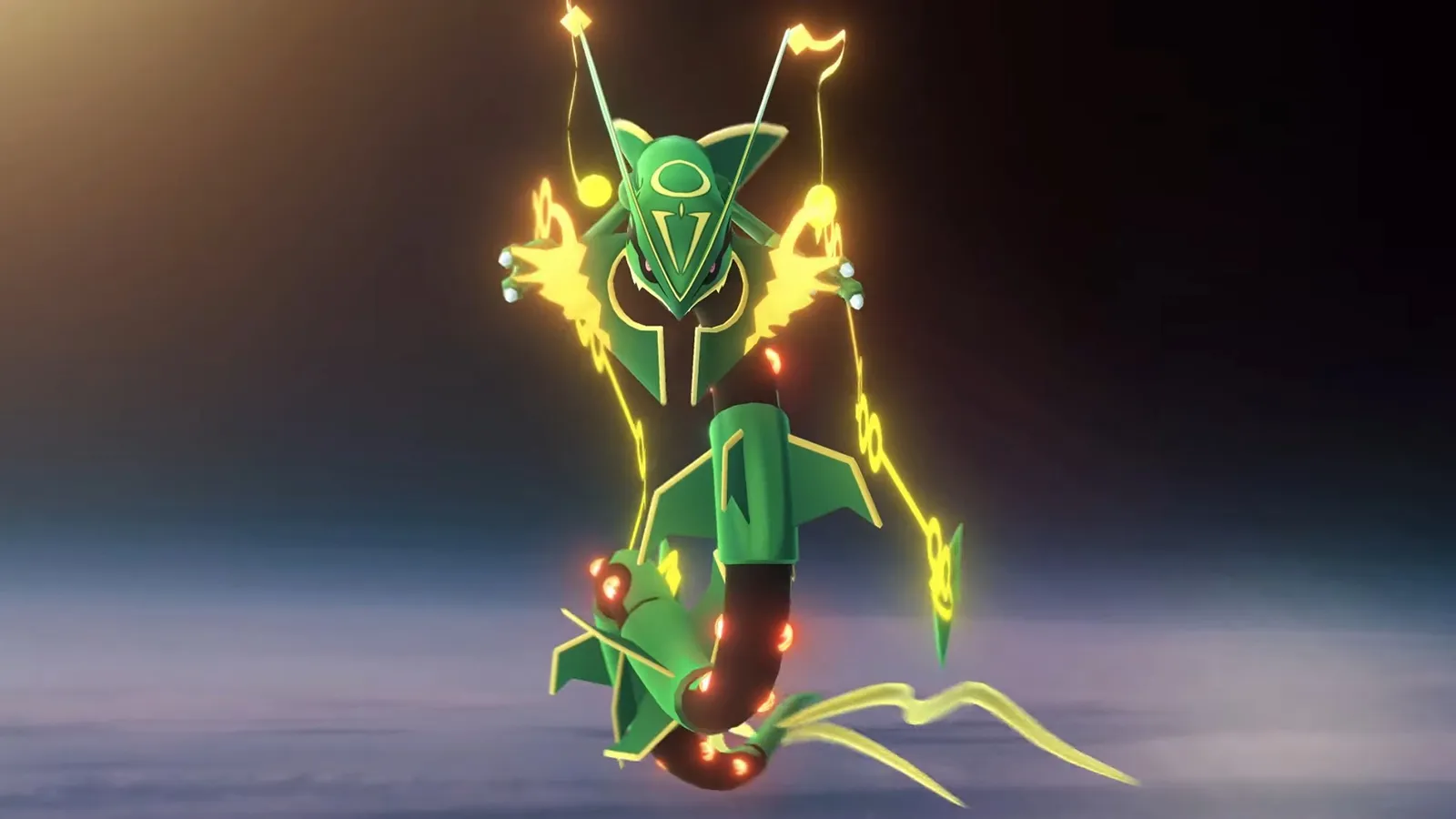 Méga Rayquaza dans Pokemon Go