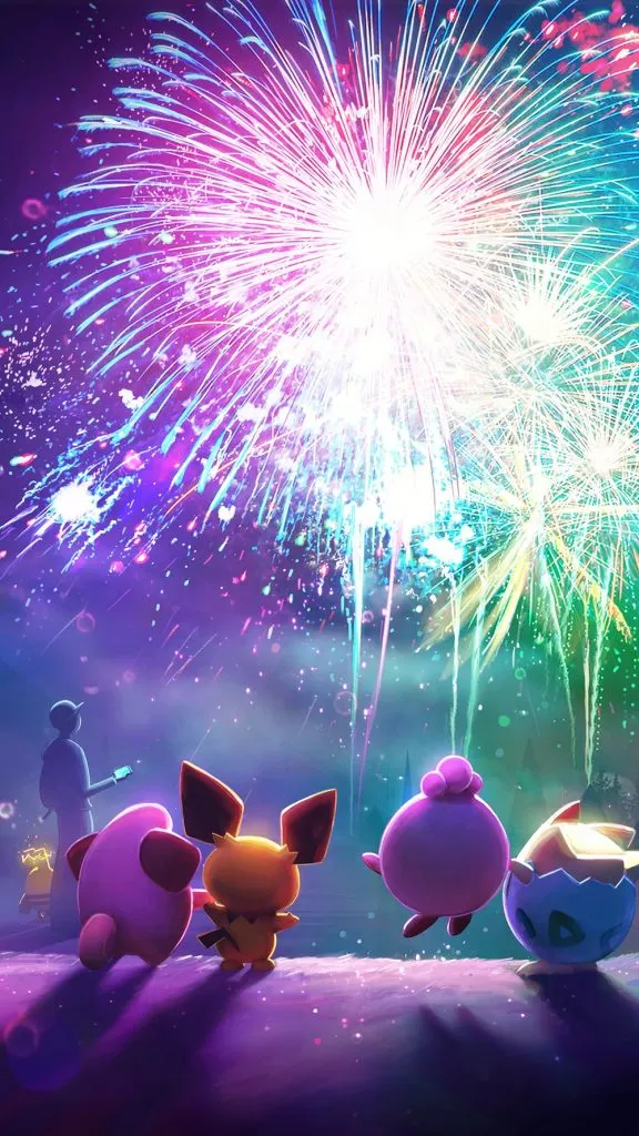 Pokemon Go schermata di caricamento nuovo anno 2016