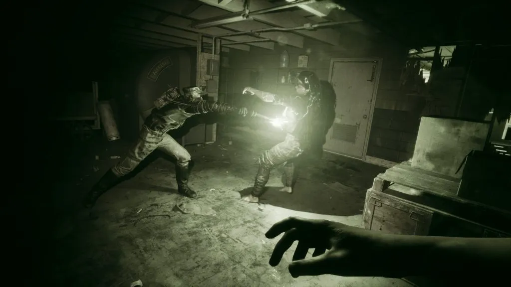 Uma captura de tela do jogo Outlast Trials