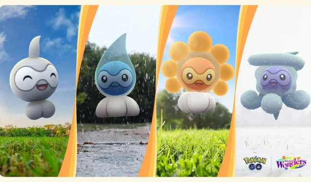 Événement Pokemon Go Weather Week : apparitions de Castform, raids et plus