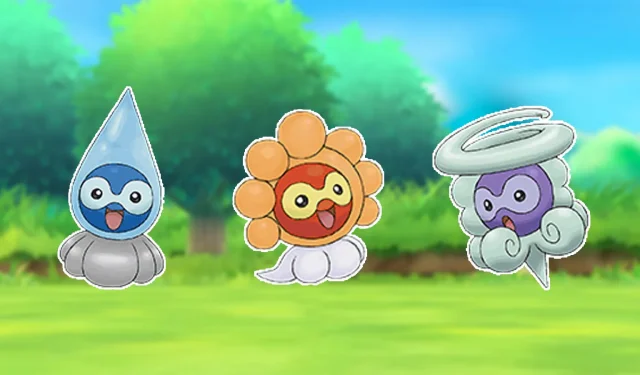 Pokémon Go Castform El mejor conjunto de movimientos para PvP e incursiones