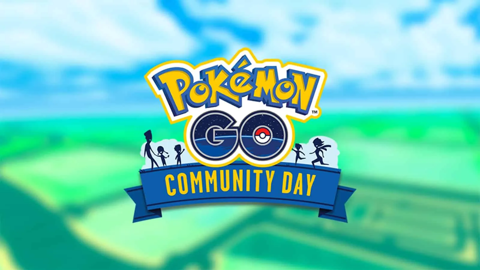 Um logotipo para o Dia da Comunidade Pokémon Go