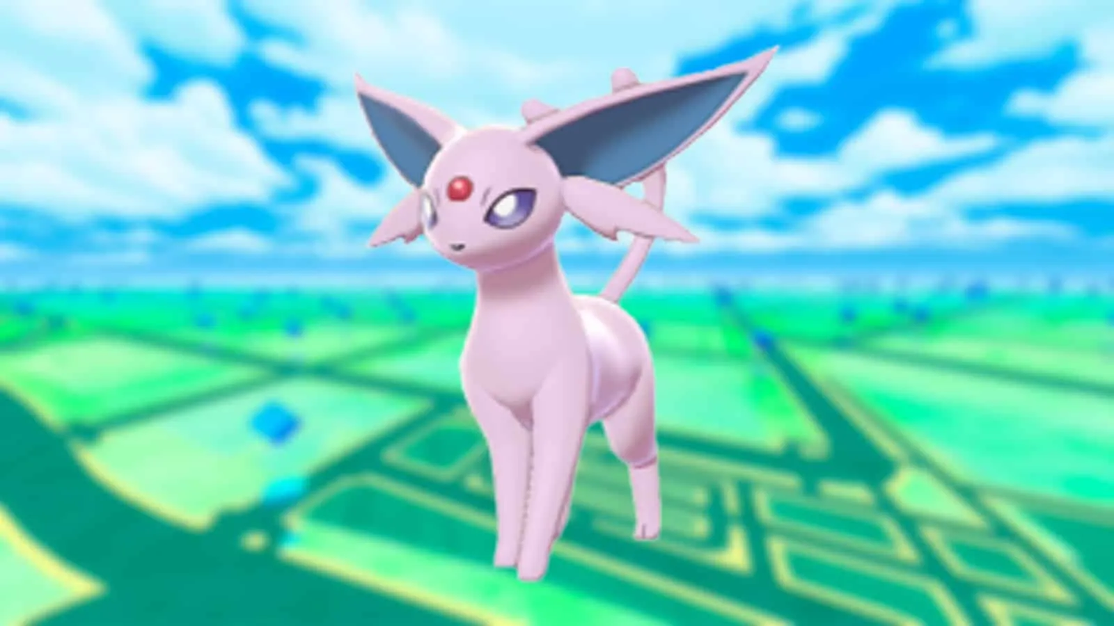 Una imagen de Espeon en Pokémon Go