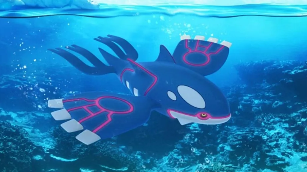 Kyogre em Pokémon Go