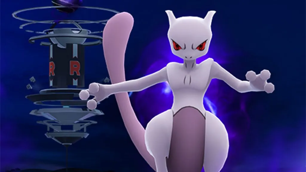 Ombrer Mewtwo dans Pokemon Go