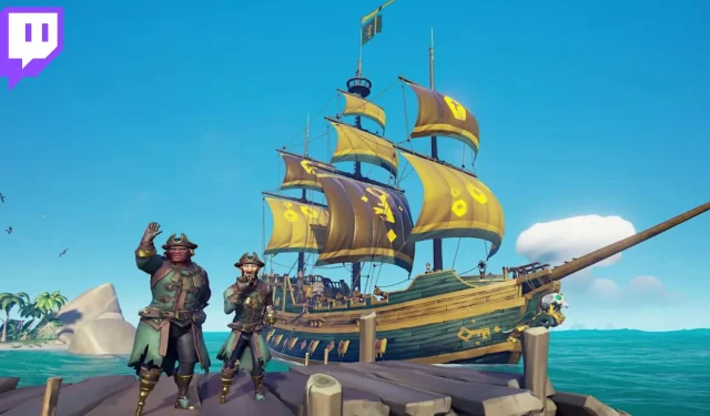 Jak zdobyć nagrody Twitch w grze Sea of ​​Thieves: Darmowy zestaw statku Ruby Eastern Winds