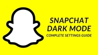 So erhalten Sie den Dunkelmodus auf Snapchat