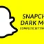 Comment obtenir le mode sombre sur Snapchat