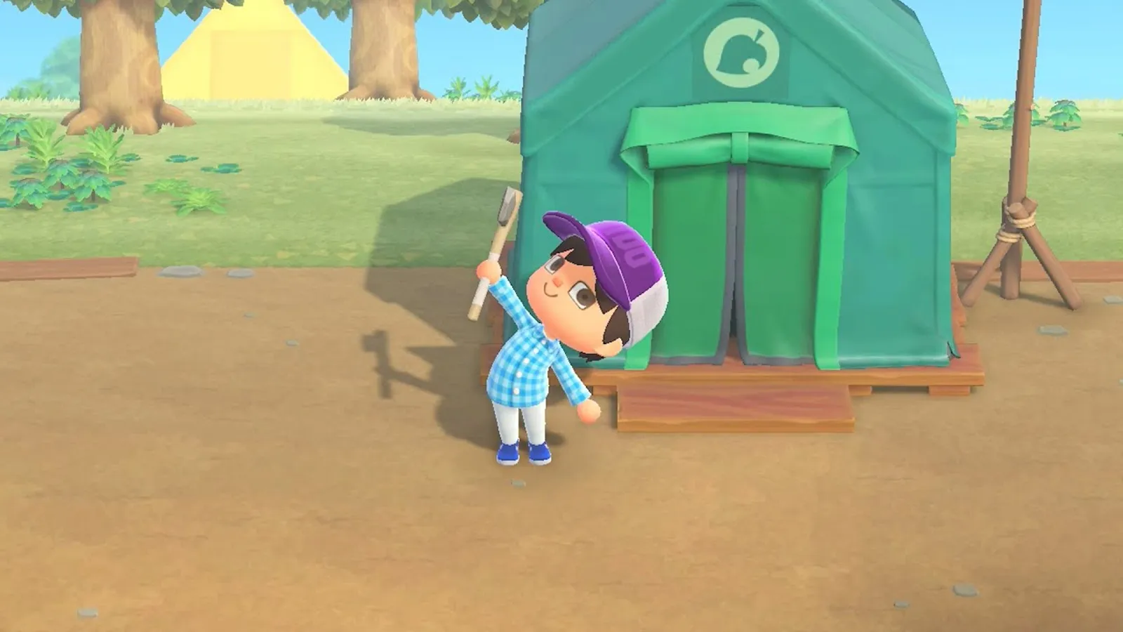 Hache dans Animal Crossing