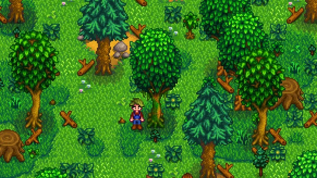 Stardew Valley Moss-Standort