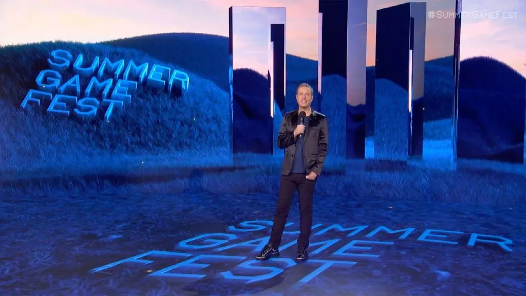 Summer Games Fest com Geoff Keighley no palco