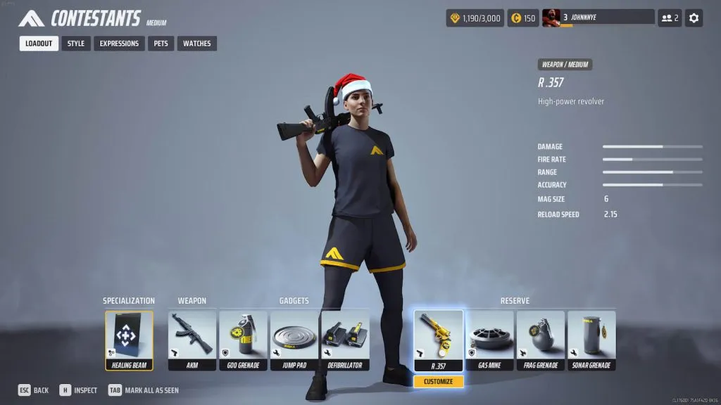 Comment changer et équiper les skins d'armes dans The Finals