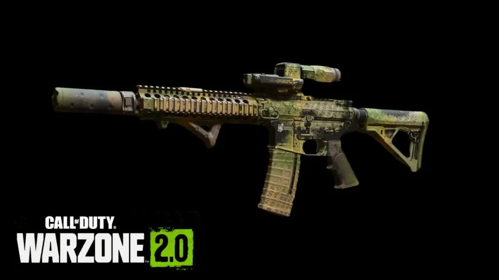 M4 retroceso cero Warzone 2