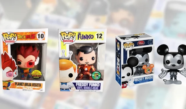 2024年最も希少なFunko Pops