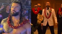 Roman Reigns macht WWE-Fan das perfekte Geschenk, indem er seinen Auftritt bei der Hochzeit nachstellt