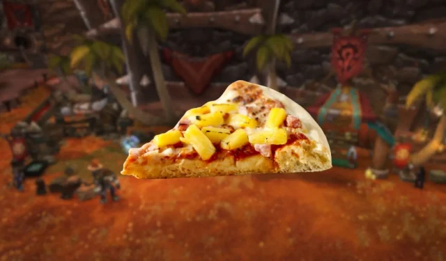 Lo sviluppatore di WoW chiarisce i sentimenti sulla pizza all’ananas con un oggetto di gioco unico