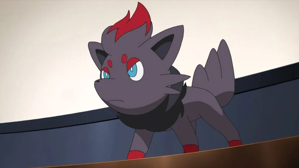 Zorua no filme Pokémon Zoroark: Master of Illusions.