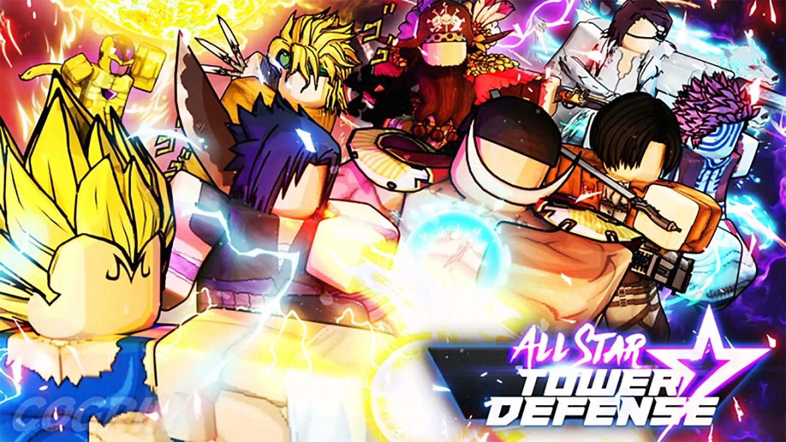 Arte do jogo All Star Tower Defense da Roblox