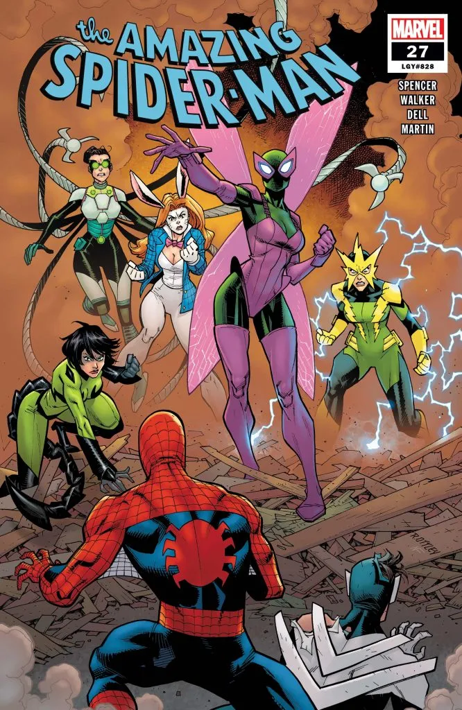 Incredibile copertina di Spider-Man #27