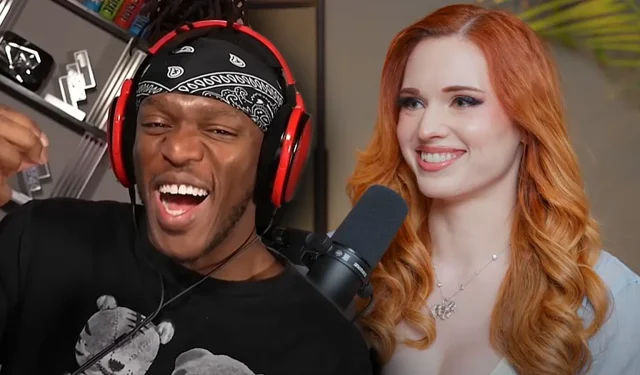 Amouranth kündigt geheimes „Geschäftsvorhaben“ mit KSI an