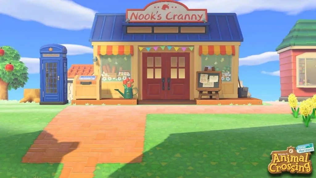 Nook's Cranny em Animal Crossing: Novos Horizontes