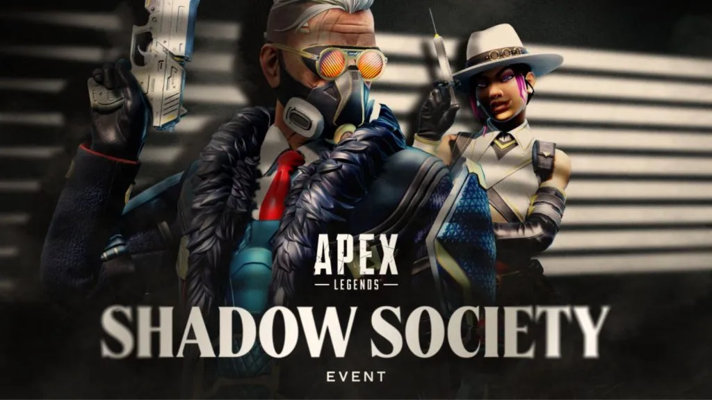 Nagłówek stowarzyszenia Apex Legends Shadow Society