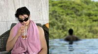 ASTRO 車銀優在泳池中的“赤裸上身”照片讓 AROHA 口渴：“毛巾是邪惡的”